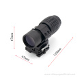 3X Magnifier Scope Sight Flip to Side Quick Detach Compatible